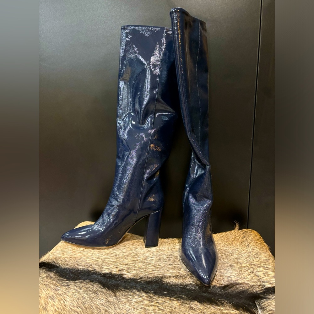 Paris Texas Knee High leather boots